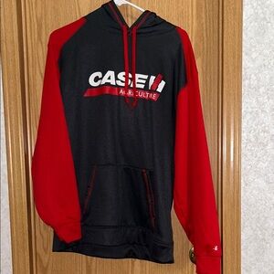 Men's Black and Red Hoodie